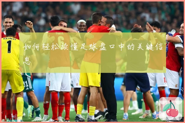 如何轻松读懂足球盘口中的关键信息